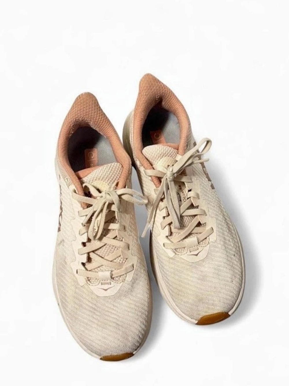 Hoka Bondi Women's Sneakers US 10 Cream